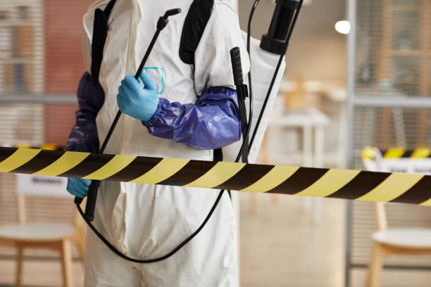 Professional Blood Cleanup technician working in Ashton, MD